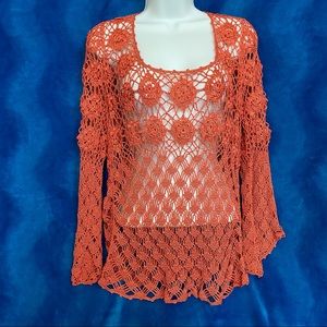 The Limited XL Apricot Stunning Top NWOT